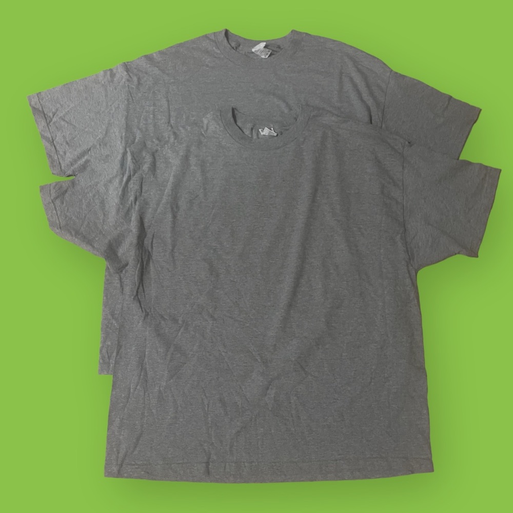 Triple A 2 pack gray T shirts big and tall size 3XL